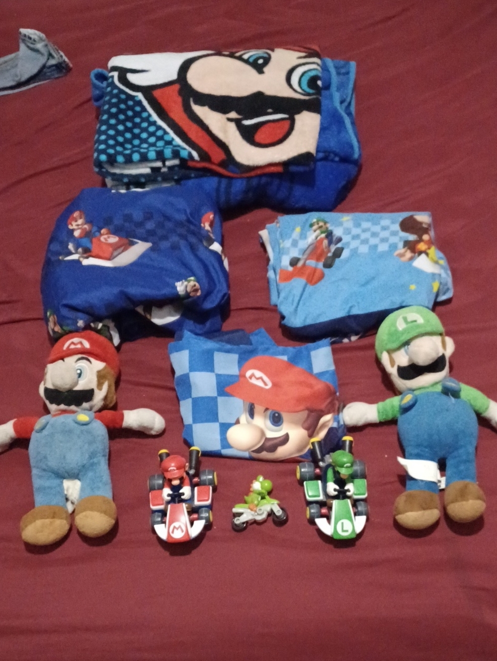 Collection Of Super Mario Items